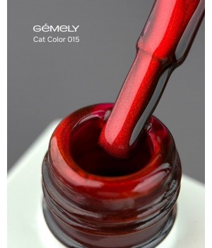 Гель-лак Gemely Cat color №015, 6 мл HEMA/TPO free